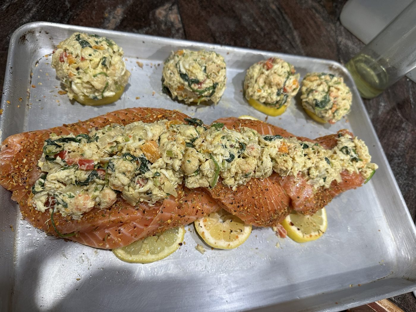 Braided Rosemary Garlic Salmon