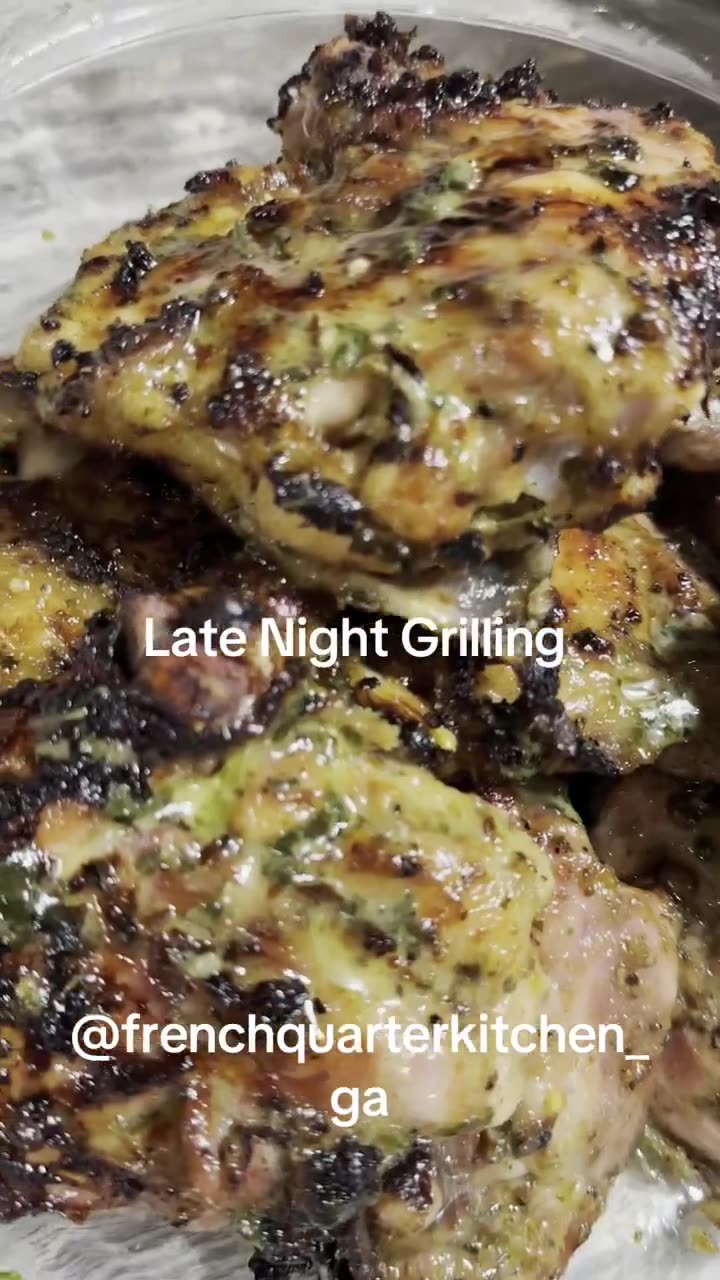 Grilled Garlic & Herb Chicken